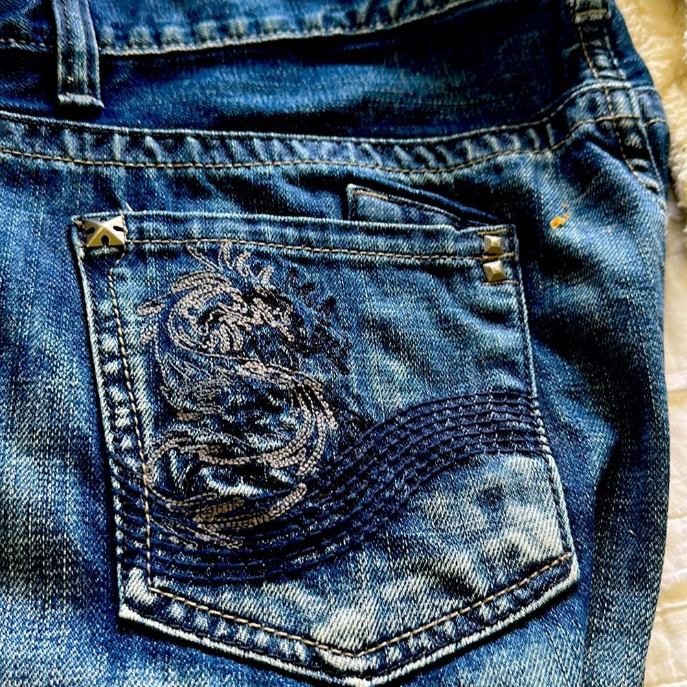 Red Camel new without tags, whiskered jeans. 36W 32L